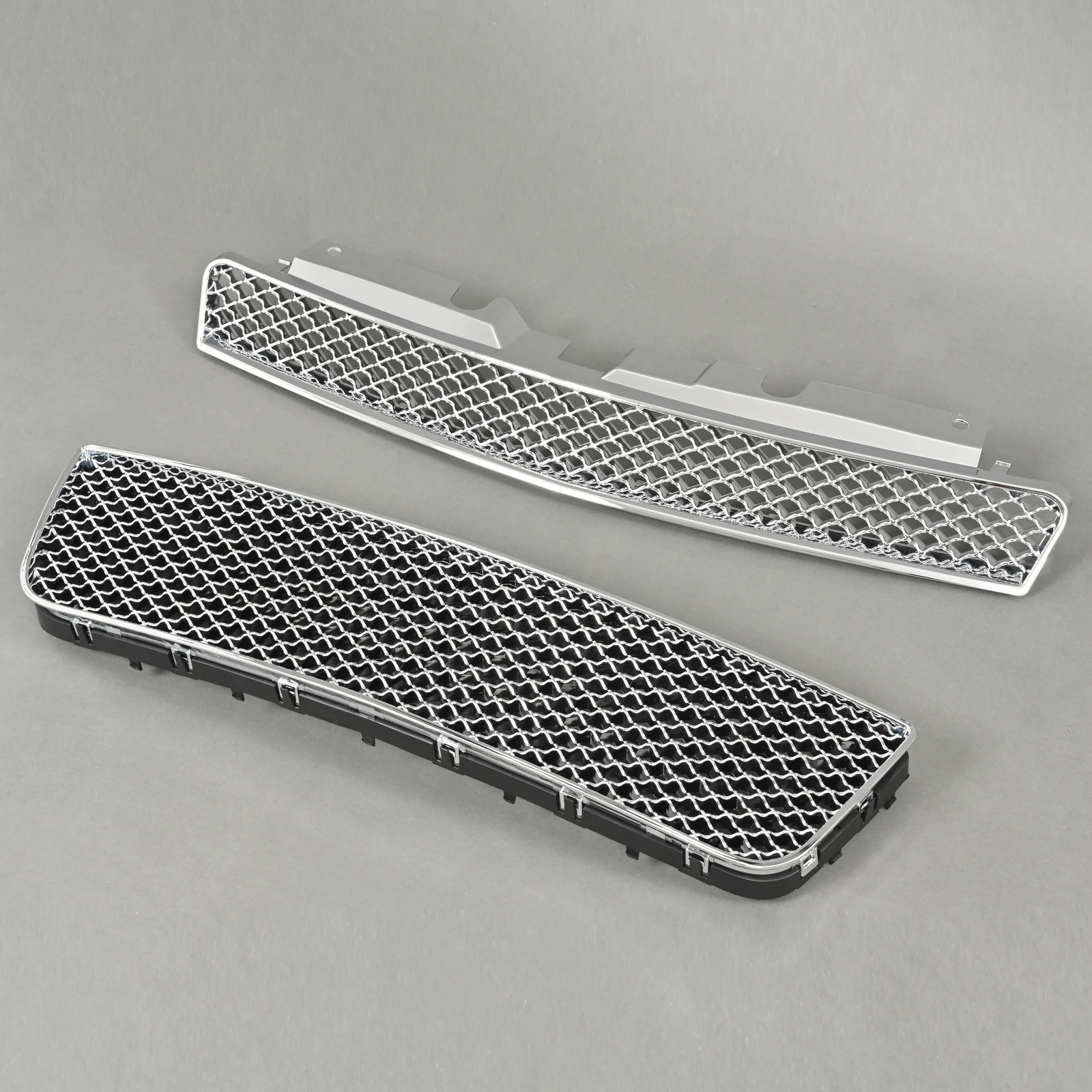 Front Upper & Lower Bumper Grille Fits 2006-2016 Chevy Impala/Limited Mesh Style
Front Upper & Lower Bumper Grille Fits 2006-2016 Chevy Impala/Limited Mesh Style