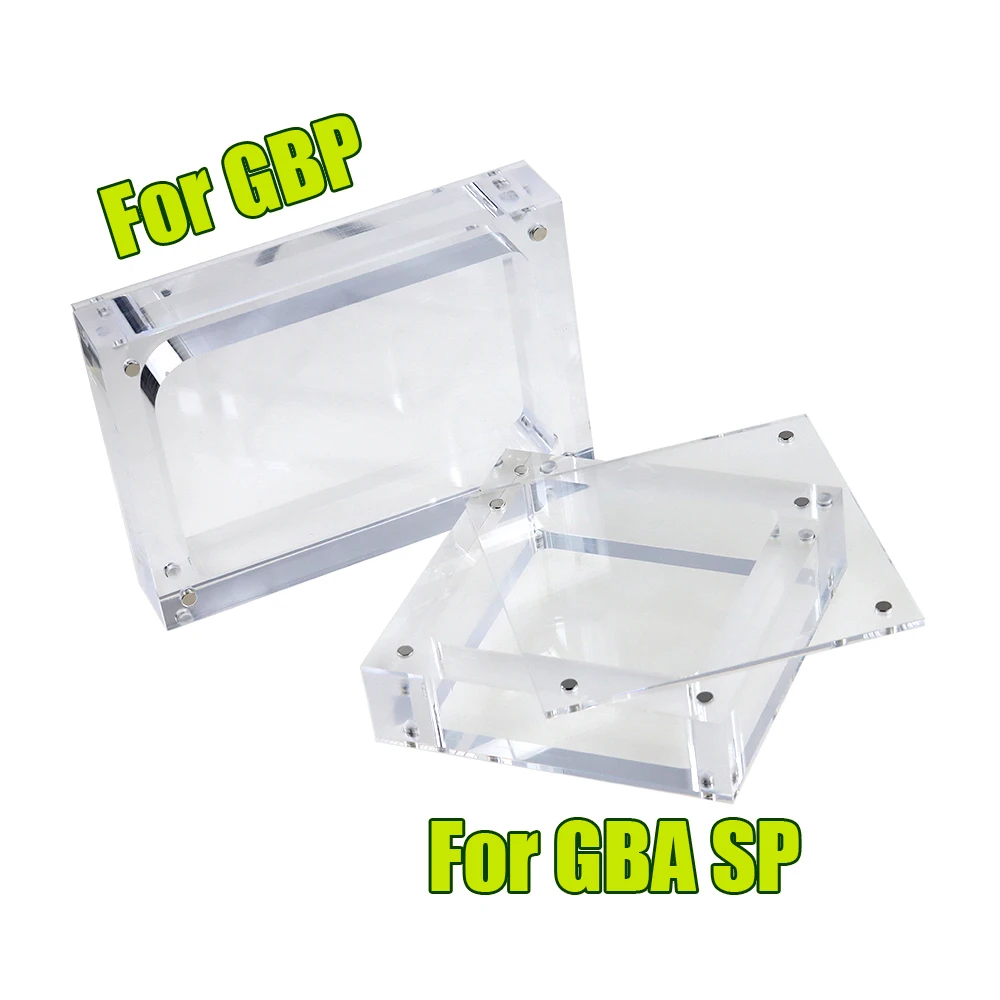 1 шт. для Gameboy Advanced SP GBA SP, высокопрозрачный акриловый магнитный чехол, коробка для хранения консоли Game Boy Pocket GBP
1 шт. для Gameboy Advanced SP GBA SP, высокопрозрачный акриловый магнитный чехол, коробка для хранения консоли Game Boy Pocket GBP
