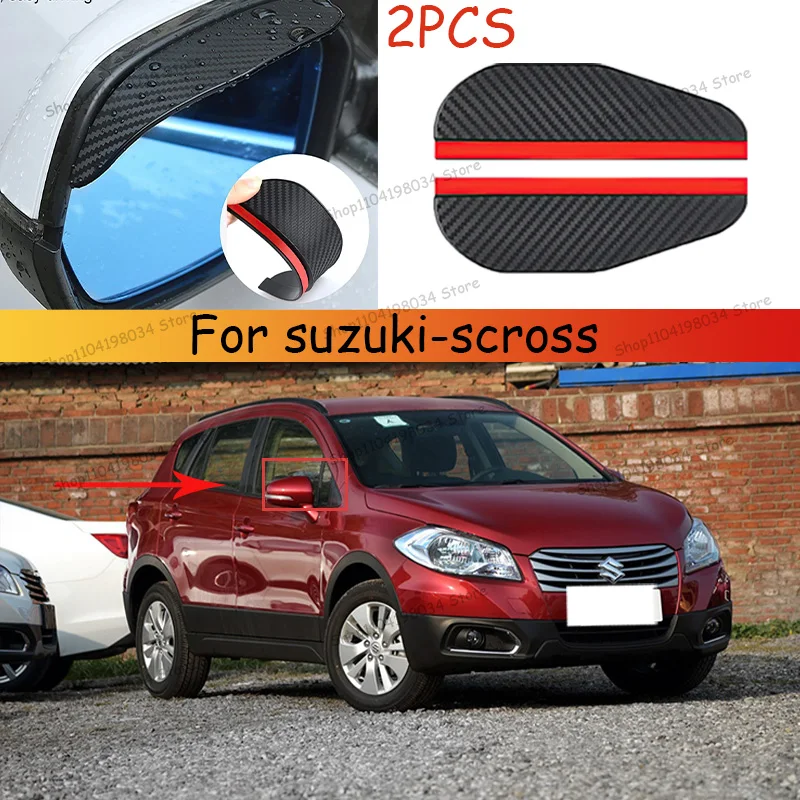 For suzuki-scross Car 2PCS Carbon Fiber Sun Visor Shade Cover Car Rearview Mirror Rain Eyebrow Protector Clear Vision
For suzuki-scross Car 2PCS Carbon Fiber Sun Visor Shade Cover Car Rearview Mirror Rain Eyebrow Protector Clear Vision