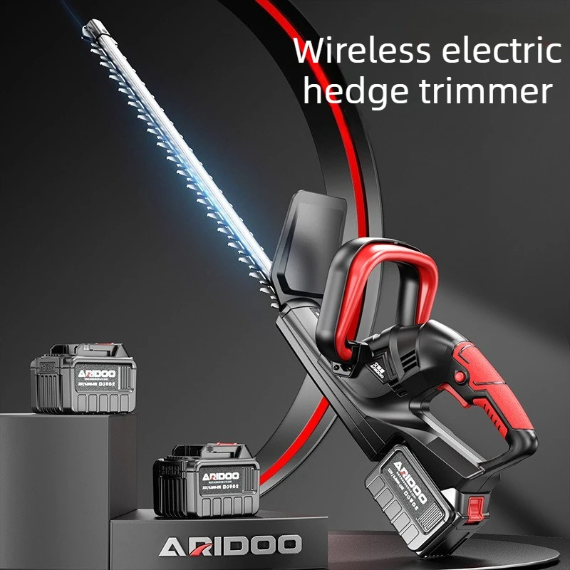 Wireless Electric Hedge Trimmer Double Edged Pruning Machine Multifunctional Lithium Battery Straw Cutter Garden Pruning Tool
Wireless Electric Hedge Trimmer Double Edged Pruning Machine Multifunctional Lithium Battery Straw Cutter Garden Pruning Tool