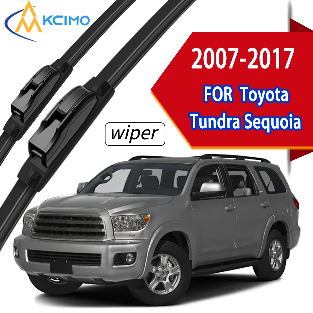 Premium Heavy-Duty Rubber Front Windscreen Wipers, Ultra Durable OEM Fit for Toyota Tundra Sequoia 2007-2017
Premium Heavy-Duty Rubber Front Windscreen Wipers, Ultra Durable OEM Fit for Toyota Tundra Sequoia 2007-2017