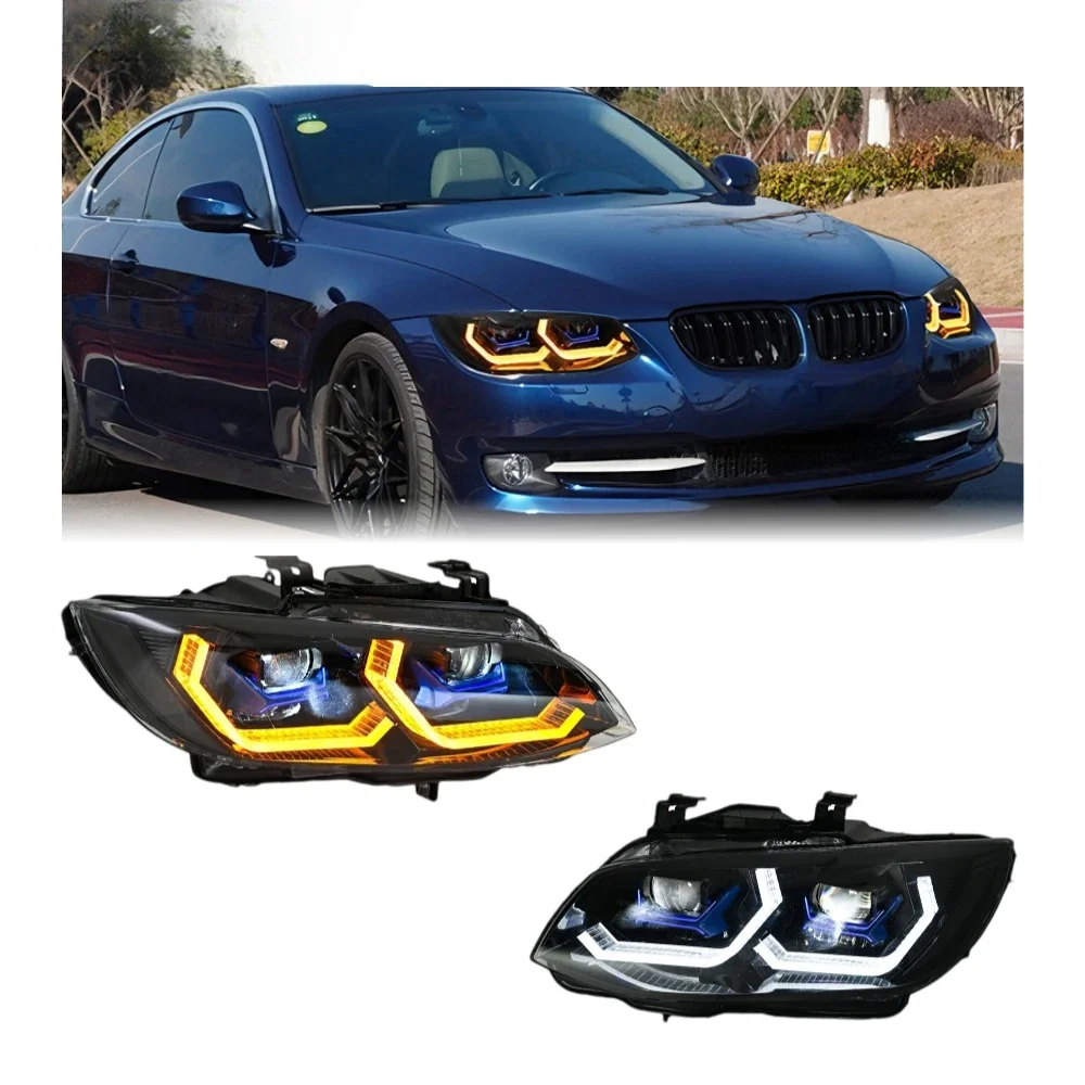HETOP E92 Headlights 2010-2013 3 Series Upgrade LED Lens Style Head Lamp Turn Signals Daytime Running Lights for
HETOP E92 Headlights 2010-2013 3 Series Upgrade LED Lens Style Head Lamp Turn Signals Daytime Running Lights for