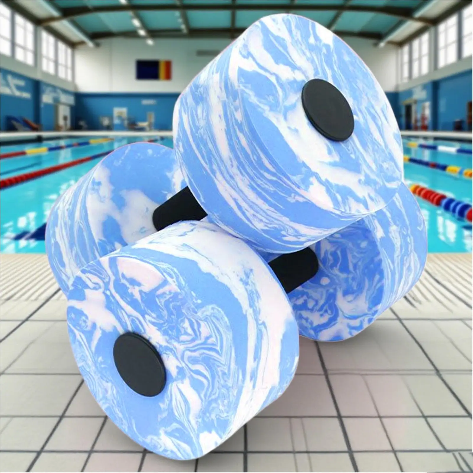 Fitness Pool Water Swimming Aqua Exercise Barbell EVA Foam Aquatics Dumbbell Floating Swim Gym Dumbbell Water Weight Aerobics
Fitness Pool Water Swimming Aqua Exercise Barbell EVA Foam Aquatics Dumbbell Floating Swim Gym Dumbbell Water Weight Aerobics