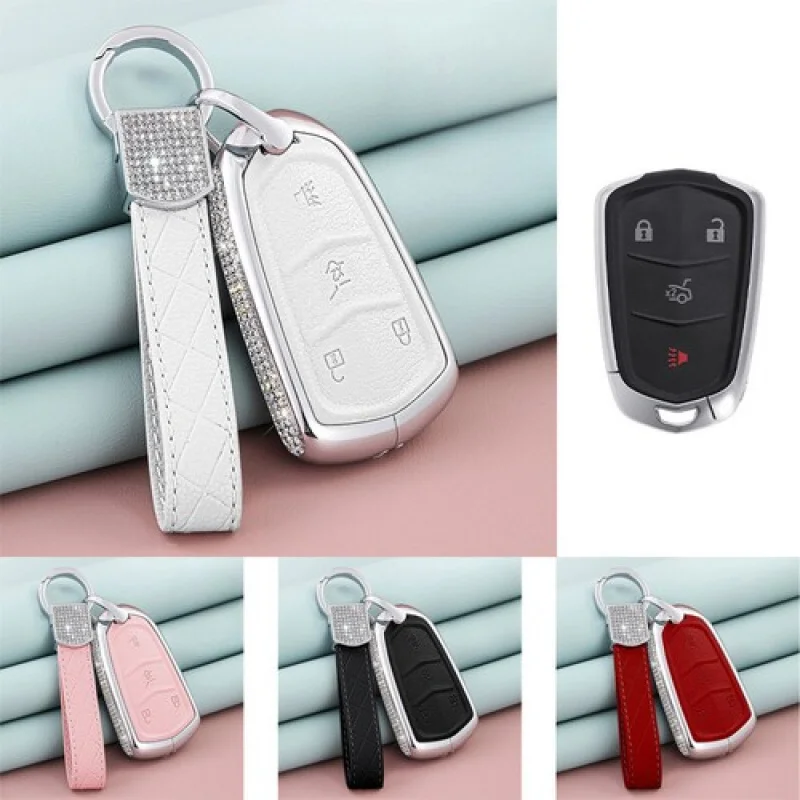 A+ Zinc Alloy Diamond Car Key Fob Case Cover For Cadillac SRX XT4 XTS ATS XT5 VT6
A+ Zinc Alloy Diamond Car Key Fob Case Cover For Cadillac SRX XT4 XTS ATS XT5 VT6