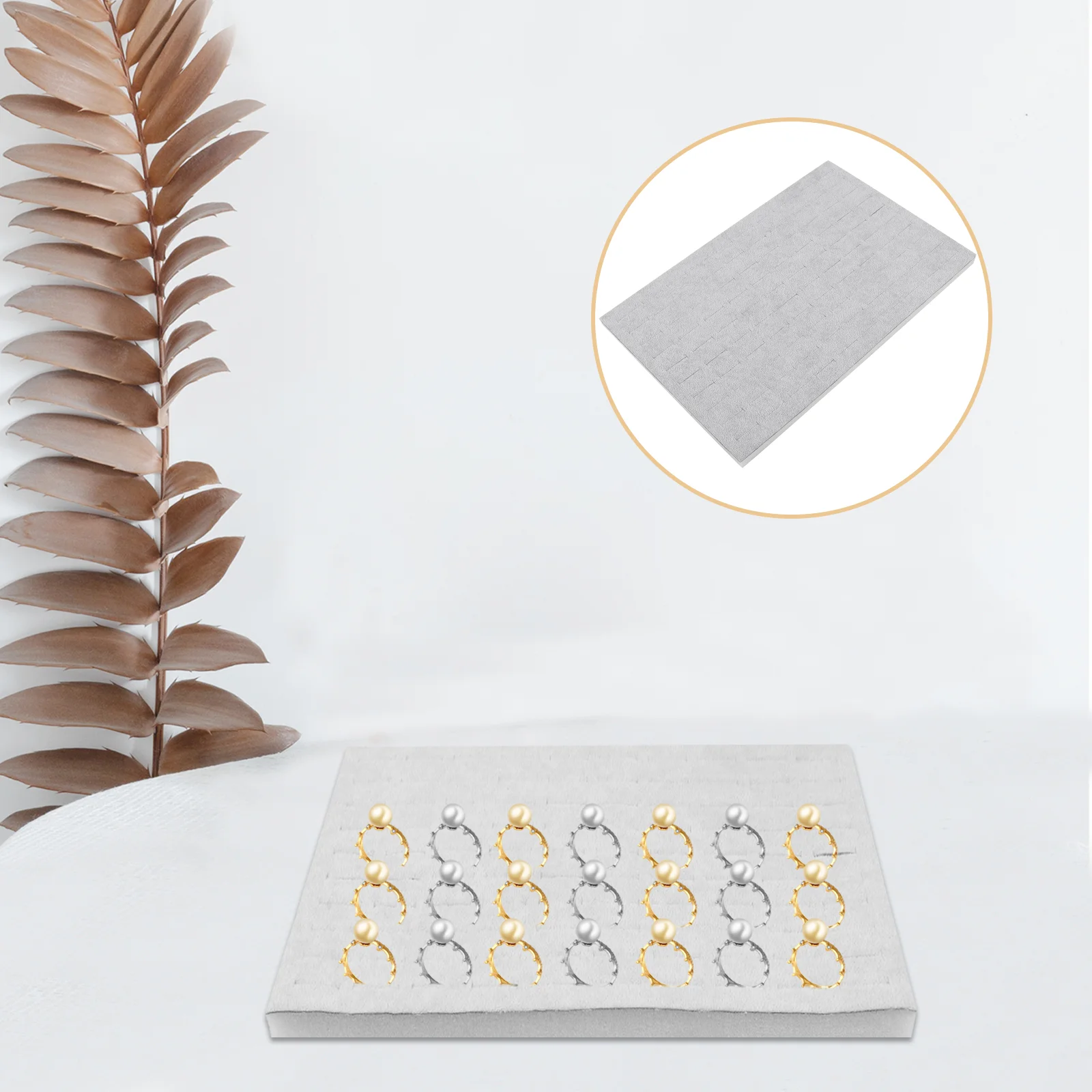 Jewelry Box Insert Grey Foam Jewelry Inserts Ring Earring Display Tray Sponge Pad Velvet Holder Inserts for Jewelry Display Show
Jewelry Box Insert Grey Foam Jewelry Inserts Ring Earring Display Tray Sponge Pad Velvet Holder Inserts for Jewelry Display Show