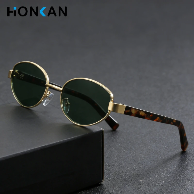 Brand Design Metal Sunglasses Retro Sun Glasses Round Oval Unisex Stylish Eyewear Shades UV400 for Men's Frame Women Eyeglasses
Brand Design Metal Sunglasses Retro Sun Glasses Round Oval Unisex Stylish Eyewear Shades UV400 for Men's Frame Women Eyeglasses