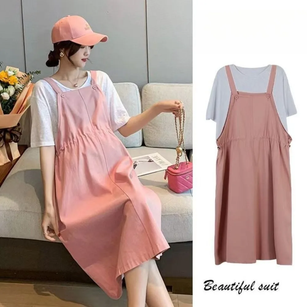 Maternity Dress Summer Korean Version Loose Halter Maternity Dress Summer Long Holiday Pregnant Women Skirts Pregnancy Clothes
Maternity Dress Summer Korean Version Loose Halter Maternity Dress Summer Long Holiday Pregnant Women Skirts Pregnancy Clothes
