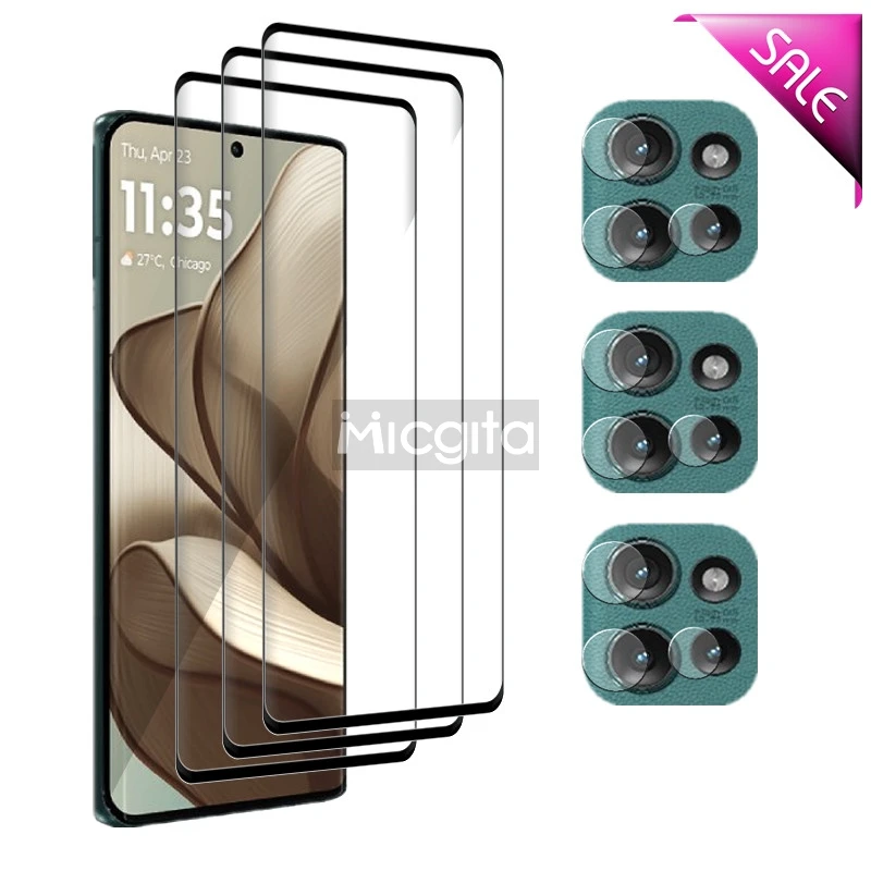 6 в 1 для Motorola Edge 50 экран из закаленного стекла 6,7 "пленка Противоударная против царапин для Moto Edge 50 мягкая волоконная пленка для объектива 
6 в 1 для Motorola Edge 50 экран из закаленного стекла 6,7 "пленка Противоударная против царапин для Moto Edge 50 мягкая волоконная пленка для объектива