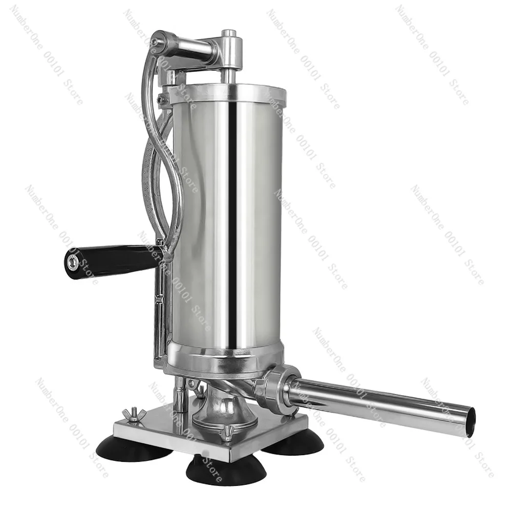 Manual Suction Cup 3L Stainless Steel Sausage Stuffer Home Sausage Maker Pig Sausage Casing Stuffer Tool Stuffer
Manual Suction Cup 3L Stainless Steel Sausage Stuffer Home Sausage Maker Pig Sausage Casing Stuffer Tool Stuffer