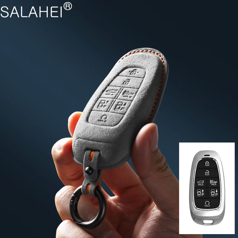 Car Smart Key Case Cover for 2020-2023 Hyundai Sonata Santa fe Tucson Palisade Bow 7 Button Keyless Shell Fob Keychain Accessory
Car Smart Key Case Cover for 2020-2023 Hyundai Sonata Santa fe Tucson Palisade Bow 7 Button Keyless Shell Fob Keychain Accessory