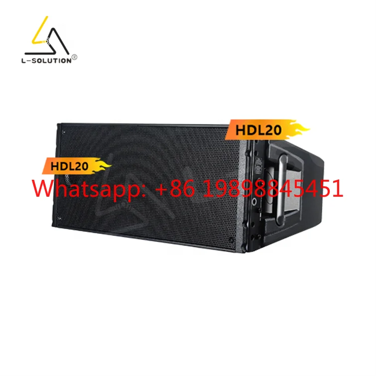 HDL20 Professional Active Dual 10'' Line Array Speaker Neodymium Unit Wooden Cabinet Indoor Outdoor Concert Stage Audio
HDL20 Professional Active Dual 10'' Line Array Speaker Neodymium Unit Wooden Cabinet Indoor Outdoor Concert Stage Audio