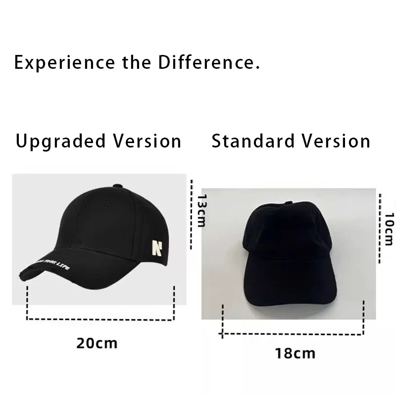 American Style Wide Brim Men's Baseball Cap Embroidered Letter Women's Flattering Sun Visor Street Fashion High Profile Dad Hat
American Style Wide Brim Men's Baseball Cap Embroidered Letter Women's Flattering Sun Visor Street Fashion High Profile Dad Hat