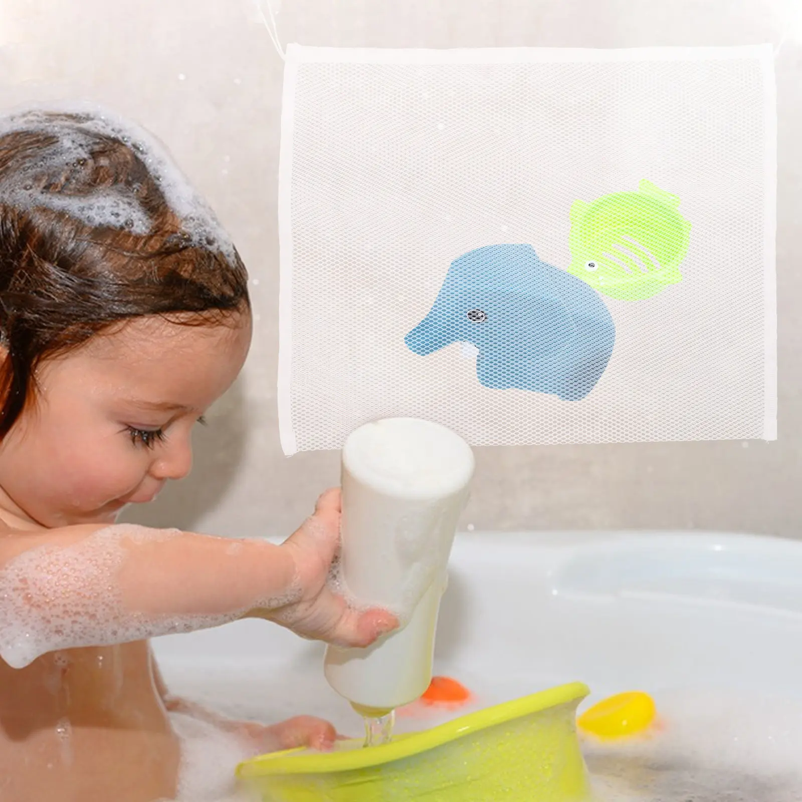 Сетчатая сумка-органайзер для ванной 45x35 см на присосках: превосходно держит предметы, обеспечивает порядок, безопасность и предотвращает скольжение, идеально подходит для детских принадлежностей
Сетчатая сумка-органайзер для ванной 45x35 см на присосках: превосходно держит предметы, обеспечивает порядок, безопасность и предотвращает скольжение, идеально подходит для детских принадлежностей