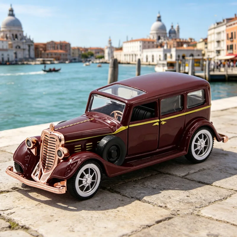 1:32 Scale Alloy Vintage Car Model, Children's Toy Car Ornament, Wind-up Boys' Toy
1:32 Scale Alloy Vintage Car Model, Children's Toy Car Ornament, Wind-up Boys' Toy
