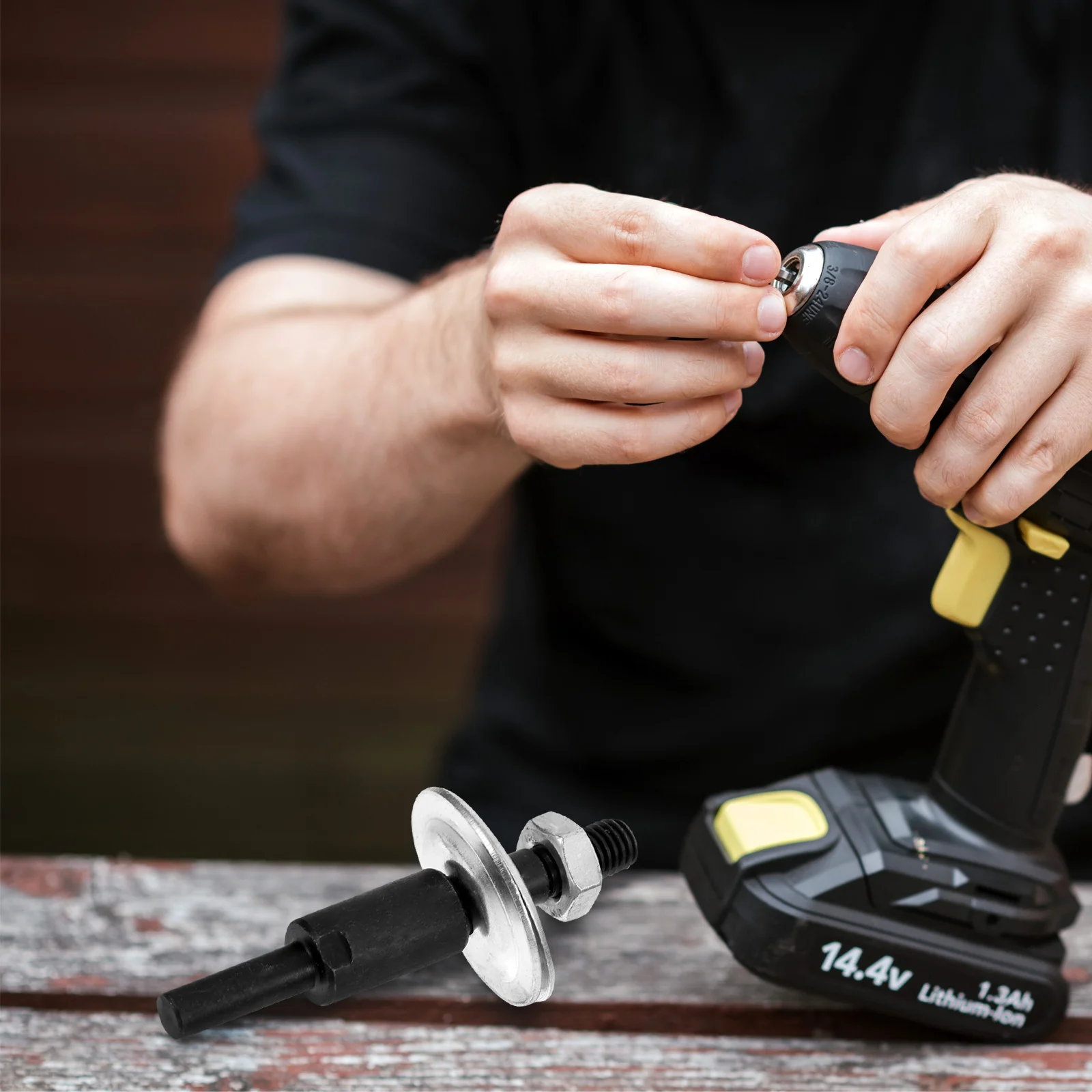 2 set Metal Motor Arbor Threaded Shaft Adapter 8Mm Hole Grinding Wheel Connecting Rod Durable Steel Mandrel For Sanding Machine
2 set Metal Motor Arbor Threaded Shaft Adapter 8Mm Hole Grinding Wheel Connecting Rod Durable Steel Mandrel For Sanding Machine