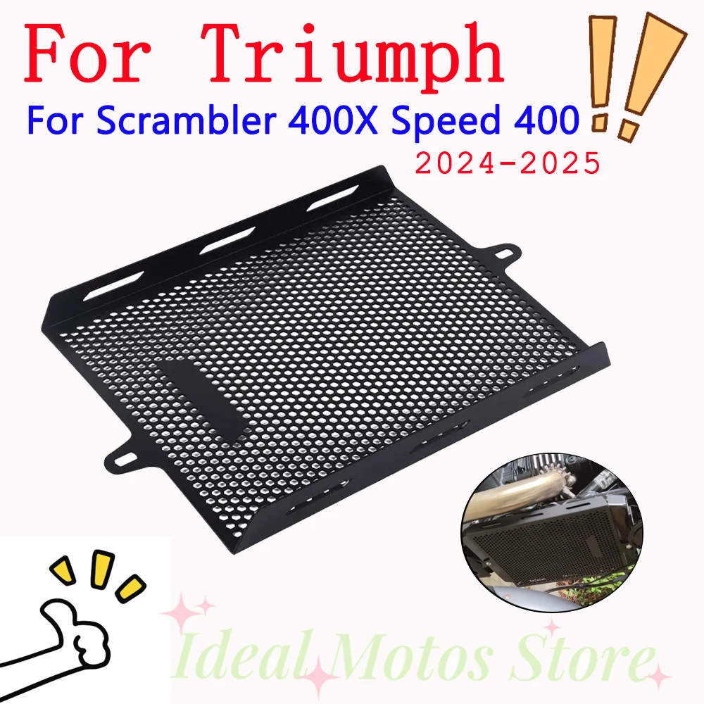 For Triumph Scrambler 400X 2023 - 2025 Speed 400 Motorcycle Accessories Radiator Grille Guard Sand Control Cover Grill Protector
For Triumph Scrambler 400X 2023 - 2025 Speed 400 Motorcycle Accessories Radiator Grille Guard Sand Control Cover Grill Protector