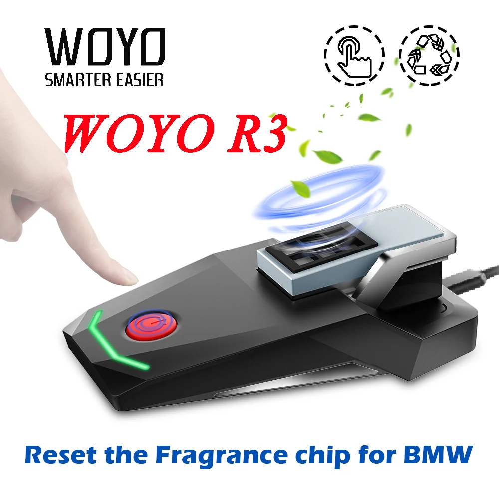 WOYO R3 Fragrance Smart Box Chip Activator Tool For BMW Ambient Air Cartridge Resetter for G30 G11 X3-X7 3/5/7 Series
WOYO R3 Fragrance Smart Box Chip Activator Tool For BMW Ambient Air Cartridge Resetter for G30 G11 X3-X7 3/5/7 Series