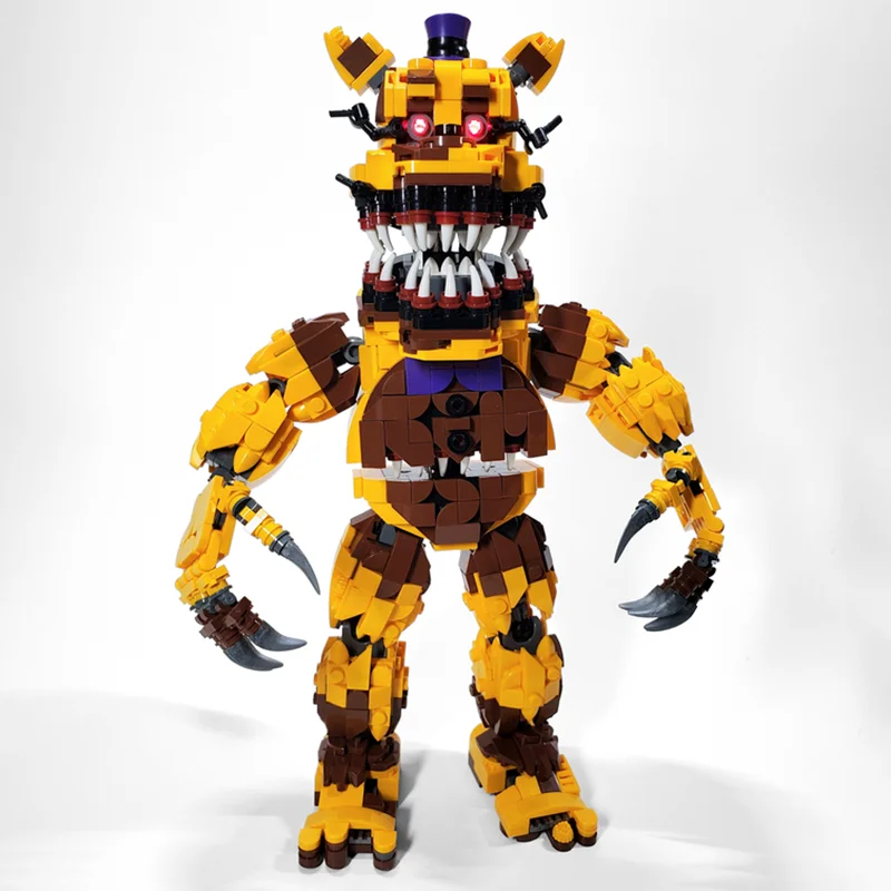 Набор строительных блоков MOC «Кошмарный Фредбер» (1017 деталей) с инструкциями, конструктор для самостоятельной сборки, креативная идея, рождественский подарок, развивающая игрушка
Набор строительных блоков MOC «Кошмарный Фредбер» (1017 деталей) с инструкциями, конструктор для самостоятельной сборки, креативная идея, рождественский подарок, развивающая игрушка