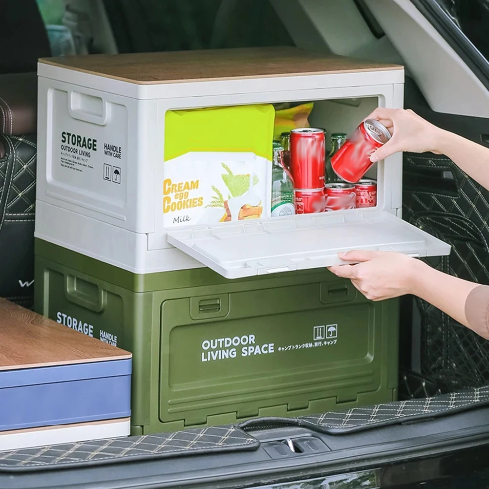 Camping storage box, trunk organizer, camping picnic camping box, car folding outdoor bench and chopping board
Camping storage box, trunk organizer, camping picnic camping box, car folding outdoor bench and chopping board