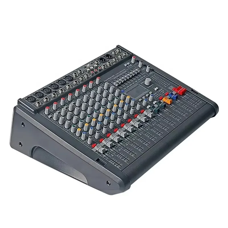 Professional Audio Powered Mixing Console for Stage & Studio Recording
Professional Audio Powered Mixing Console for Stage & Studio Recording