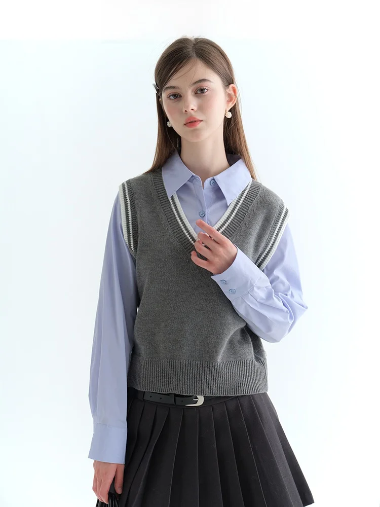 American Retro College Sle Knitted Sweater Women's Casual Versatile Top Spring 2026 New Arrival Soft Wool Blend Long Sve...
American Retro College Sle Knitted Sweater Women's Casual Versatile Top Spring 2026 New Arrival Soft Wool Blend Long Sve...