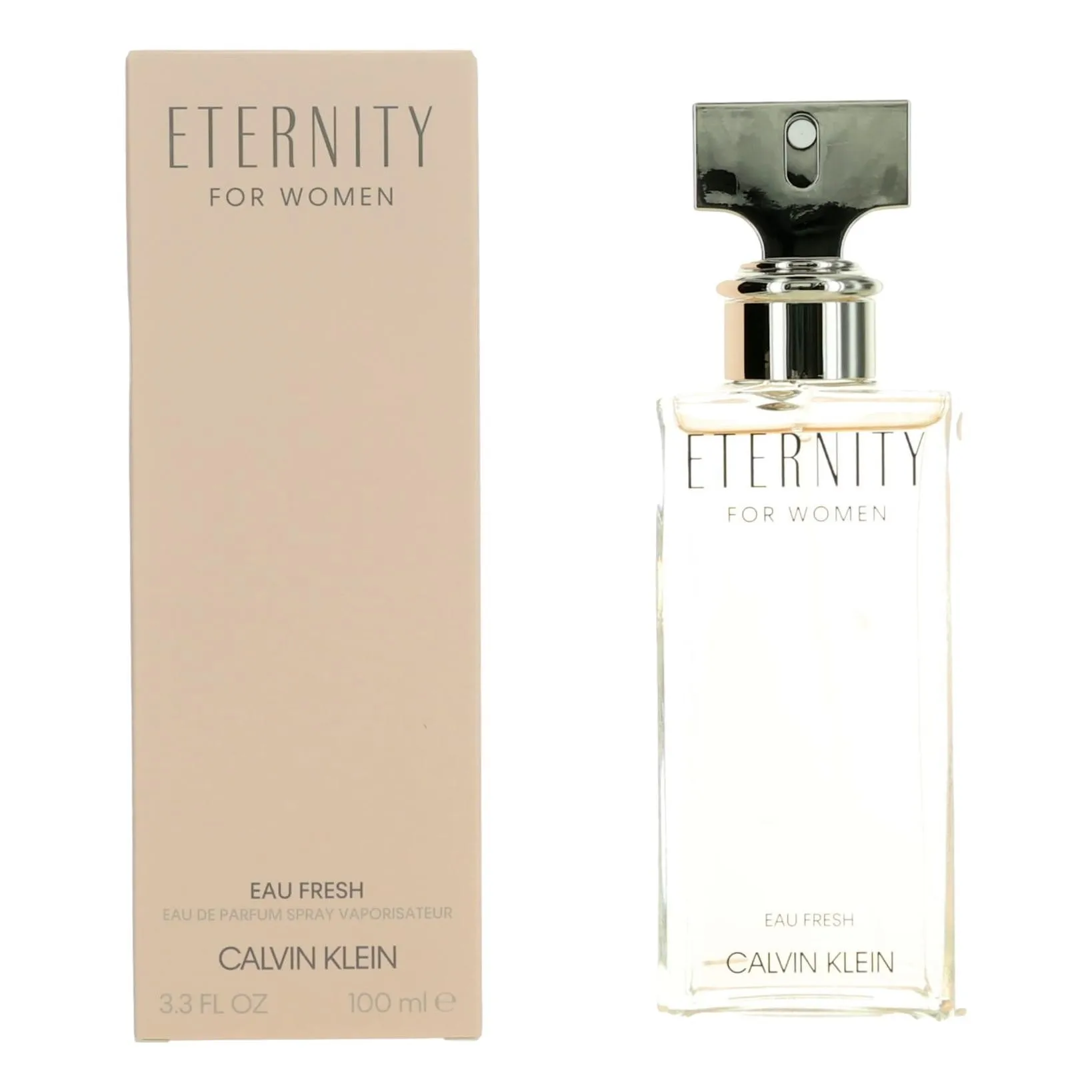 Eternity Eau Fresh by Calvin Klein, 3.3 oz EDP Spray for Women
Eternity Eau Fresh by Calvin Klein, 3.3 oz EDP Spray for Women