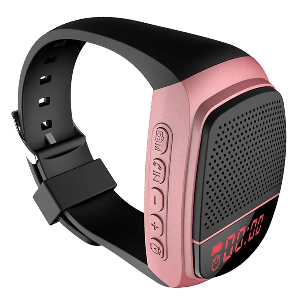 Bluetooth-Compatible Sports Music FM Radio Watch USB Charging Bike Cycling Watches Alarm Watch Audio for Running/Hiking
Bluetooth-Compatible Sports Music FM Radio Watch USB Charging Bike Cycling Watches Alarm Watch Audio for Running/Hiking