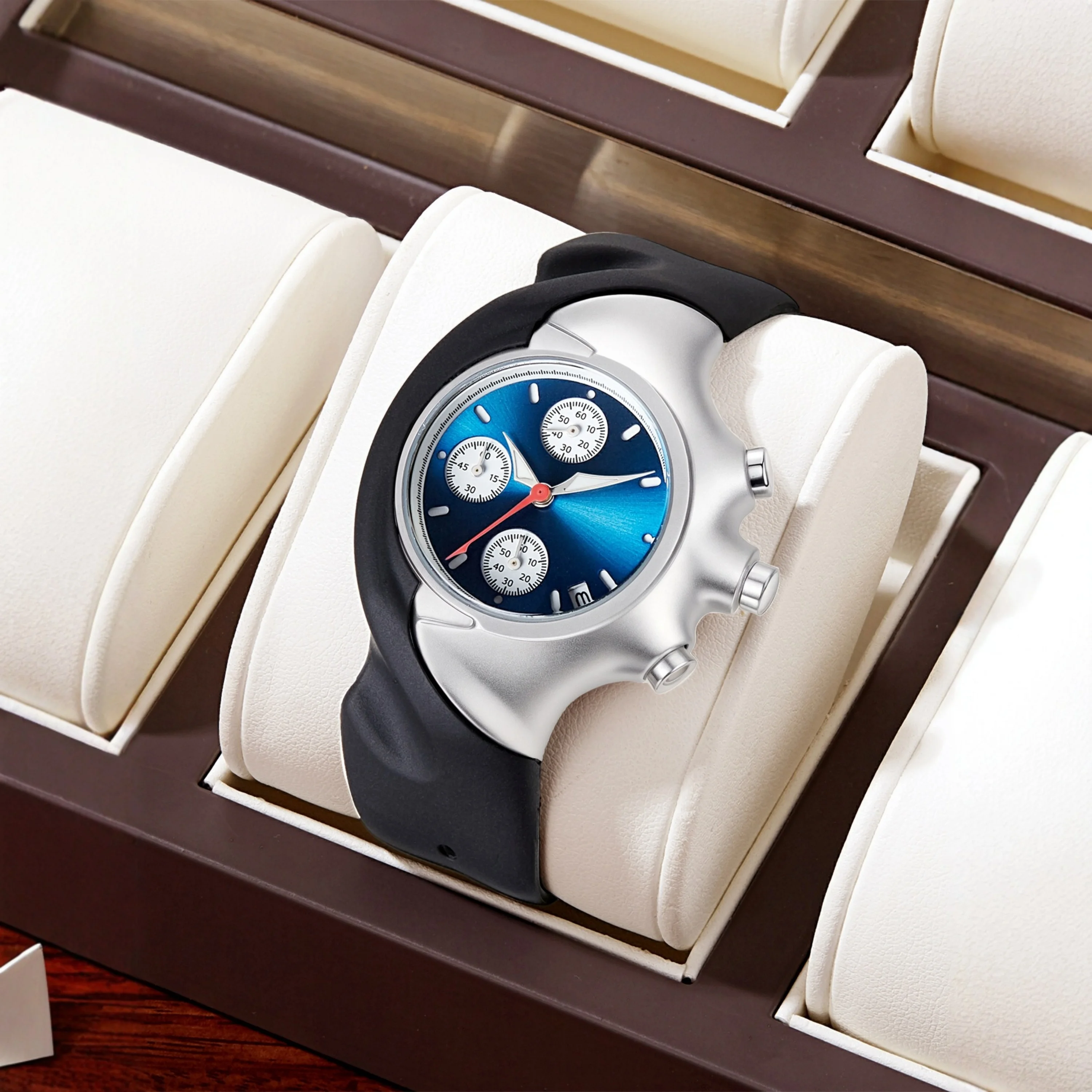 strange y2k original watch twisted retro fashion advanced ins niche Quartz watch 6-pin futuristic for man Regali premium
strange y2k original watch twisted retro fashion advanced ins niche Quartz watch 6-pin futuristic for man Regali premium