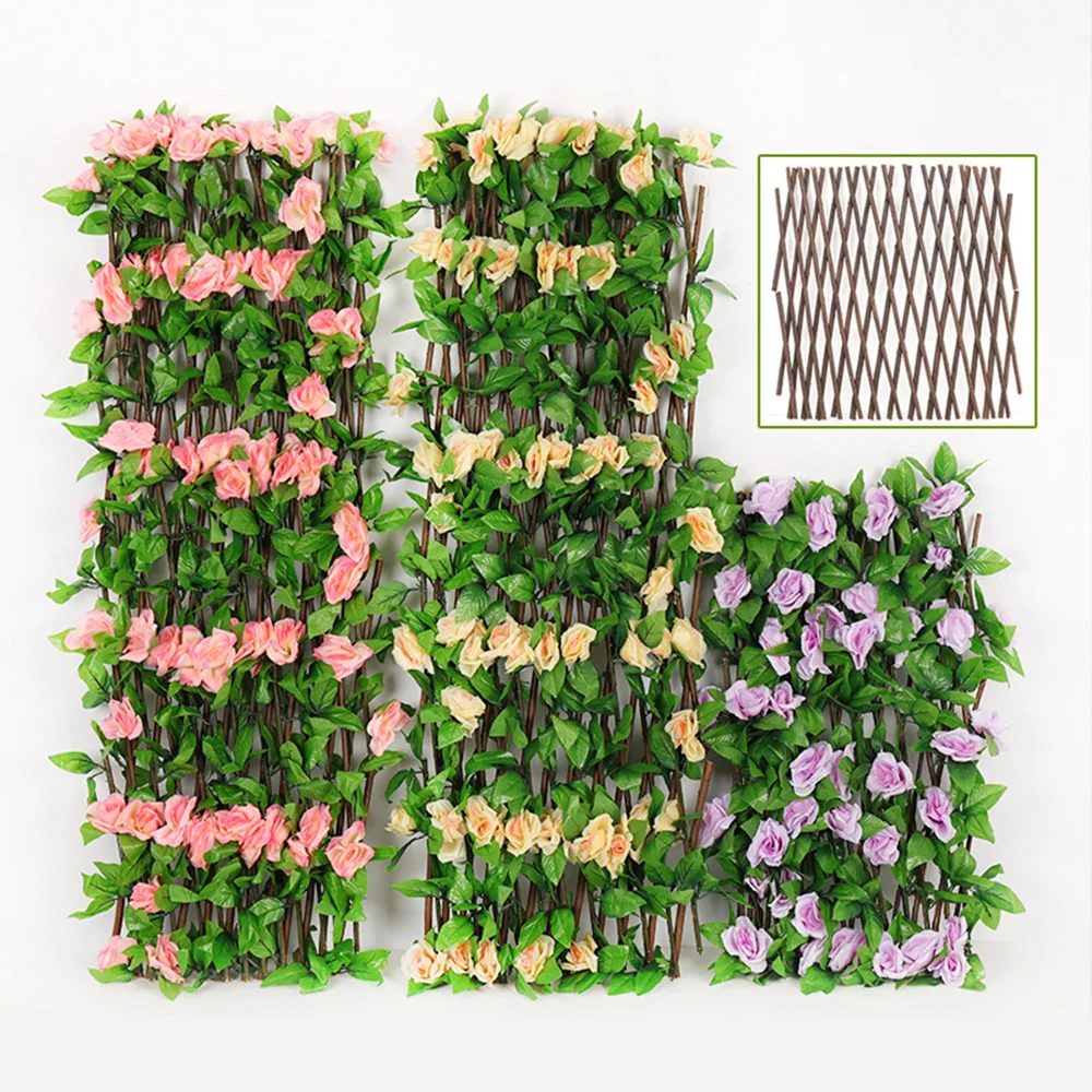 Rose Simulation Telescopic Flower Fence DIY Handmade Garden Balcony Terrace Outdoor Decoration Material Supplies
Rose Simulation Telescopic Flower Fence DIY Handmade Garden Balcony Terrace Outdoor Decoration Material Supplies