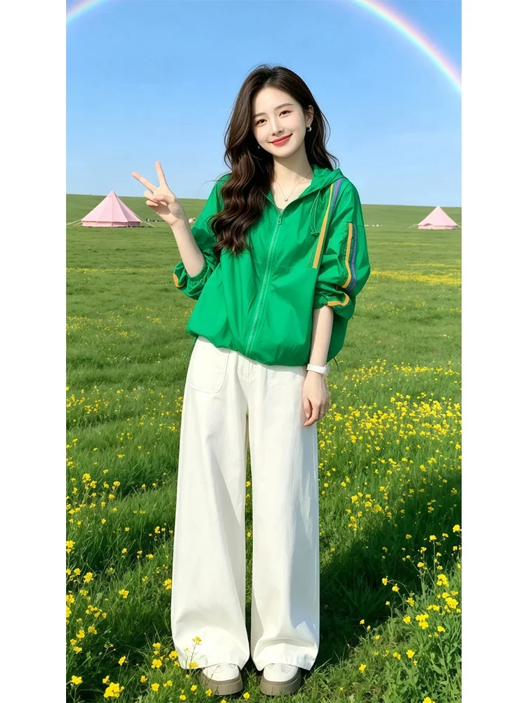 Korean College Style Casual Sports Jacket Women's New 2026 Age-Defying Design Loose Slimming Short Top Breathable Long Sleeve...
Korean College Style Casual Sports Jacket Women's New 2026 Age-Defying Design Loose Slimming Short Top Breathable Long Sleeve...