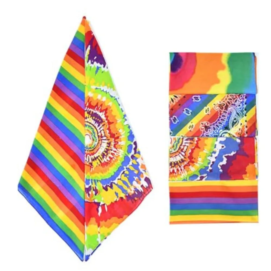 4 Pieces Rainbow Bandana Pride Day Unisex Scarf Pocket Squares Tie Dye Cowboy Wraps Headwraps, LGBTQ Colorful Rainbow Headband
4 Pieces Rainbow Bandana Pride Day Unisex Scarf Pocket Squares Tie Dye Cowboy Wraps Headwraps, LGBTQ Colorful Rainbow Headband