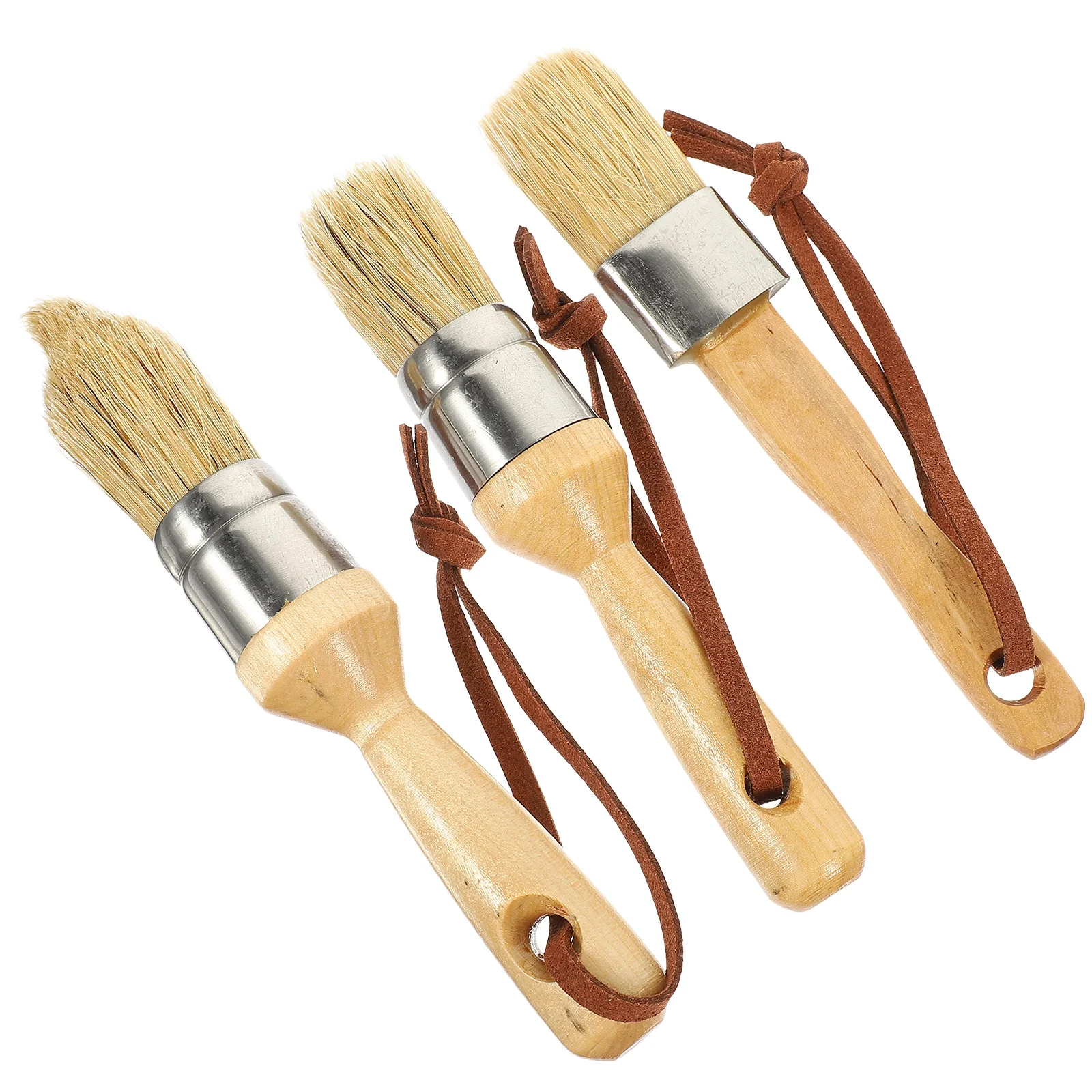 3pcs Natural Bristle Paint Brushes Wood Handle For Chalk Milk Latex Paint Art Painting Supplies Diy Decoration Tools 
3pcs Natural Bristle Paint Brushes Wood Handle For Chalk Milk Latex Paint Art Painting Supplies Diy Decoration Tools