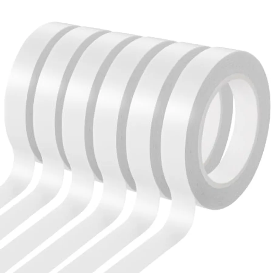 6 Rolls Double Sided Tape for Crafts, Strong Double-Sided Tape, Artist Tape, Double-Sided Adhesive Tape for Arts, Card Making,
6 Rolls Double Sided Tape for Crafts, Strong Double-Sided Tape, Artist Tape, Double-Sided Adhesive Tape for Arts, Card Making,