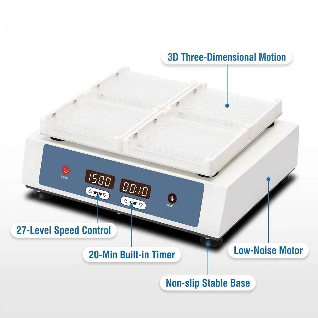 VISIONMED SH-P4 Mixer Microplate Shaker for Cell Culture & Deep-Well Plates 200~1500 Rpm
VISIONMED SH-P4 Mixer Microplate Shaker for Cell Culture & Deep-Well Plates 200~1500 Rpm