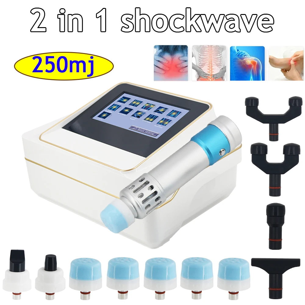 2 in 1 Shockwave Therapy Machine Effective Pain Removal Shock Wave Massager for ED Erectile Dysfunction and Chiropractic Tool
2 in 1 Shockwave Therapy Machine Effective Pain Removal Shock Wave Massager for ED Erectile Dysfunction and Chiropractic Tool