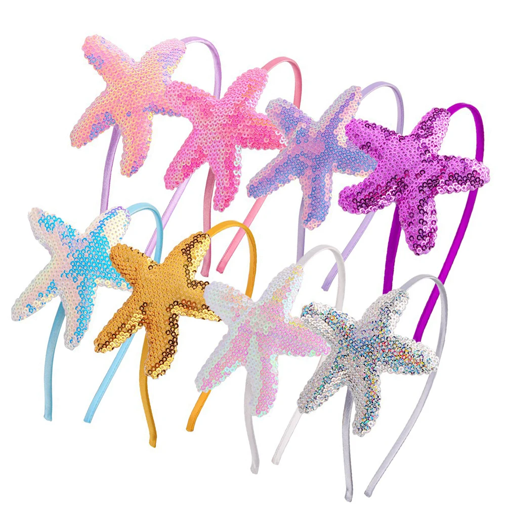8pcs Seastar Headband Girl Hair Hoop Marine Animal Toddler Headdress Children Accessories Decor Long Use Easy Wear
8pcs Seastar Headband Girl Hair Hoop Marine Animal Toddler Headdress Children Accessories Decor Long Use Easy Wear
