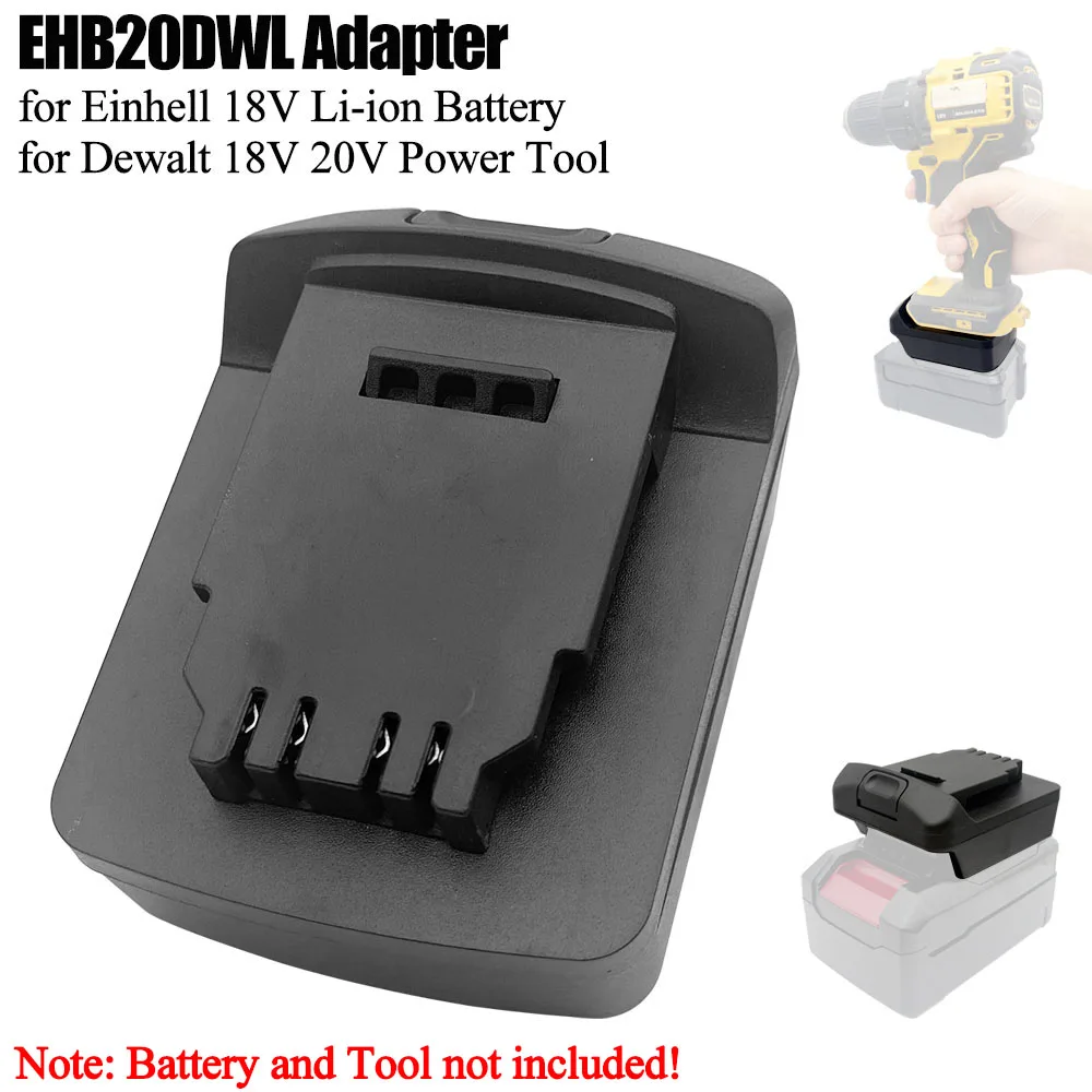 EHB20DWL Power Tool Adapter Converter for Einhell for Ozito 18V Li-ion Battery 4511396 for Dewalt 20V Electric Power Tool DCF961
EHB20DWL Power Tool Adapter Converter for Einhell for Ozito 18V Li-ion Battery 4511396 for Dewalt 20V Electric Power Tool DCF961