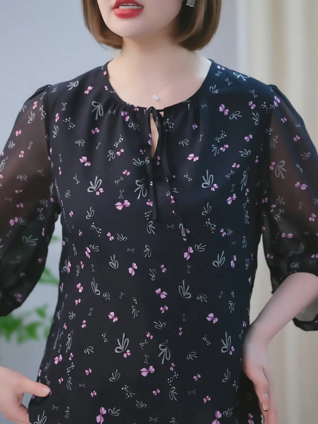 Black Floral Print Shirt Sleeveless Maternity Summer Fashionable Women's plus Size Top Korean Style Loose Fit round Neck
Black Floral Print Shirt Sleeveless Maternity Summer Fashionable Women's plus Size Top Korean Style Loose Fit round Neck