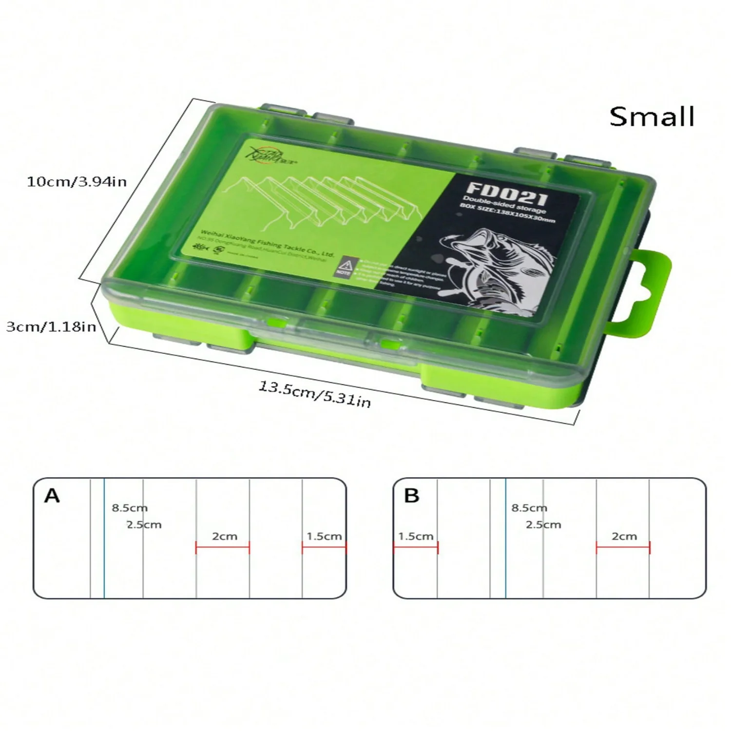 1pc Green Double-sided Multi-functional Portable Waterproof Bait Box Fishing Tool Accessory
1pc Green Double-sided Multi-functional Portable Waterproof Bait Box Fishing Tool Accessory