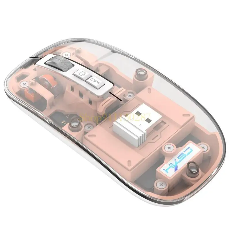 J1HC Беспроводная игровая мышь полная прозрачность, подключение 2,4 г 3D RGB -подсветка
J1HC Беспроводная игровая мышь полная прозрачность, подключение 2,4 г 3D RGB -подсветка