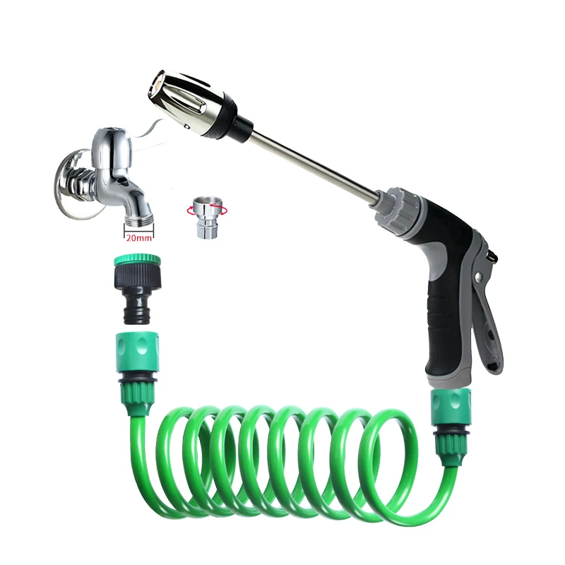 7.5M-30M Telescopic Garden Spring Water Pipe Car Cleaning Irrigation Water Gun EVA Garden Spring Water Pipe
7.5M-30M Telescopic Garden Spring Water Pipe Car Cleaning Irrigation Water Gun EVA Garden Spring Water Pipe