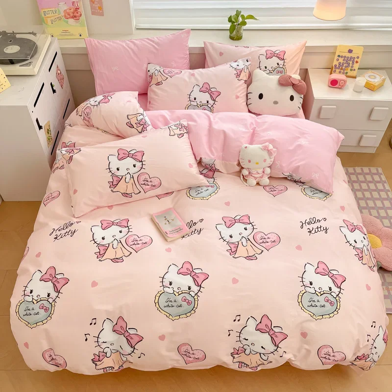 Kuromi Melody Cartoon Duvet Cover Hello Kitty Cinnamoroll Kids Bedding Set Student Dormitory Cute Duvet Cover Bedroom Decor
Kuromi Melody Cartoon Duvet Cover Hello Kitty Cinnamoroll Kids Bedding Set Student Dormitory Cute Duvet Cover Bedroom Decor