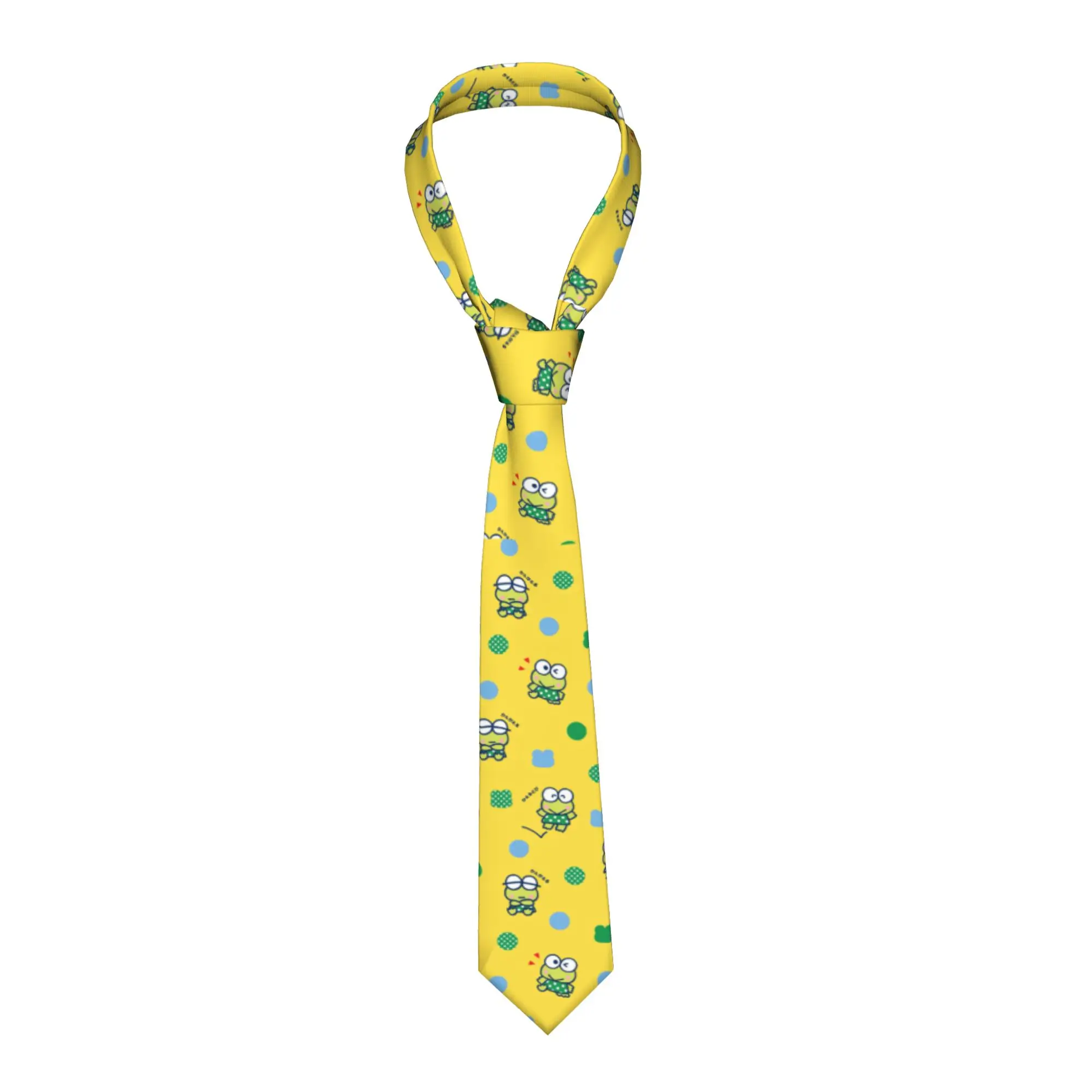 Cute Cartoon Keroppi Men Necktie Silk Polyester 8 cm Wide Neck Ties for Men Accessories Cravat Wedding Accessories Party
Cute Cartoon Keroppi Men Necktie Silk Polyester 8 cm Wide Neck Ties for Men Accessories Cravat Wedding Accessories Party