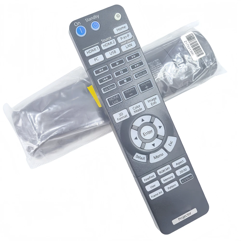 Remote Control For EPSON 217531300 PowerLite® Home Cinema 3100 3700 PowerLite® Home Cinema 3900 Projector
Remote Control For EPSON 217531300 PowerLite® Home Cinema 3100 3700 PowerLite® Home Cinema 3900 Projector