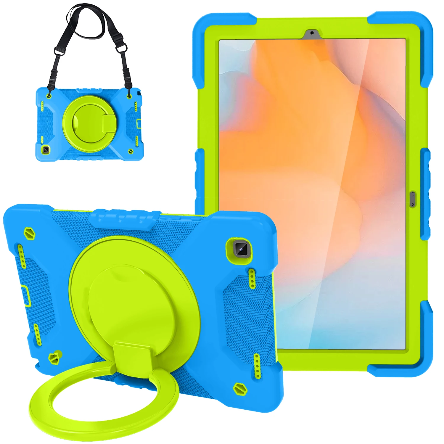 Rotating Stand Case for Samsung Galaxy Tab A7 10.4 SM-T500 T505 T507 T509 Hybrid Cover With Portable Handle Grip Shoulder Strap
Rotating Stand Case for Samsung Galaxy Tab A7 10.4 SM-T500 T505 T507 T509 Hybrid Cover With Portable Handle Grip Shoulder Strap