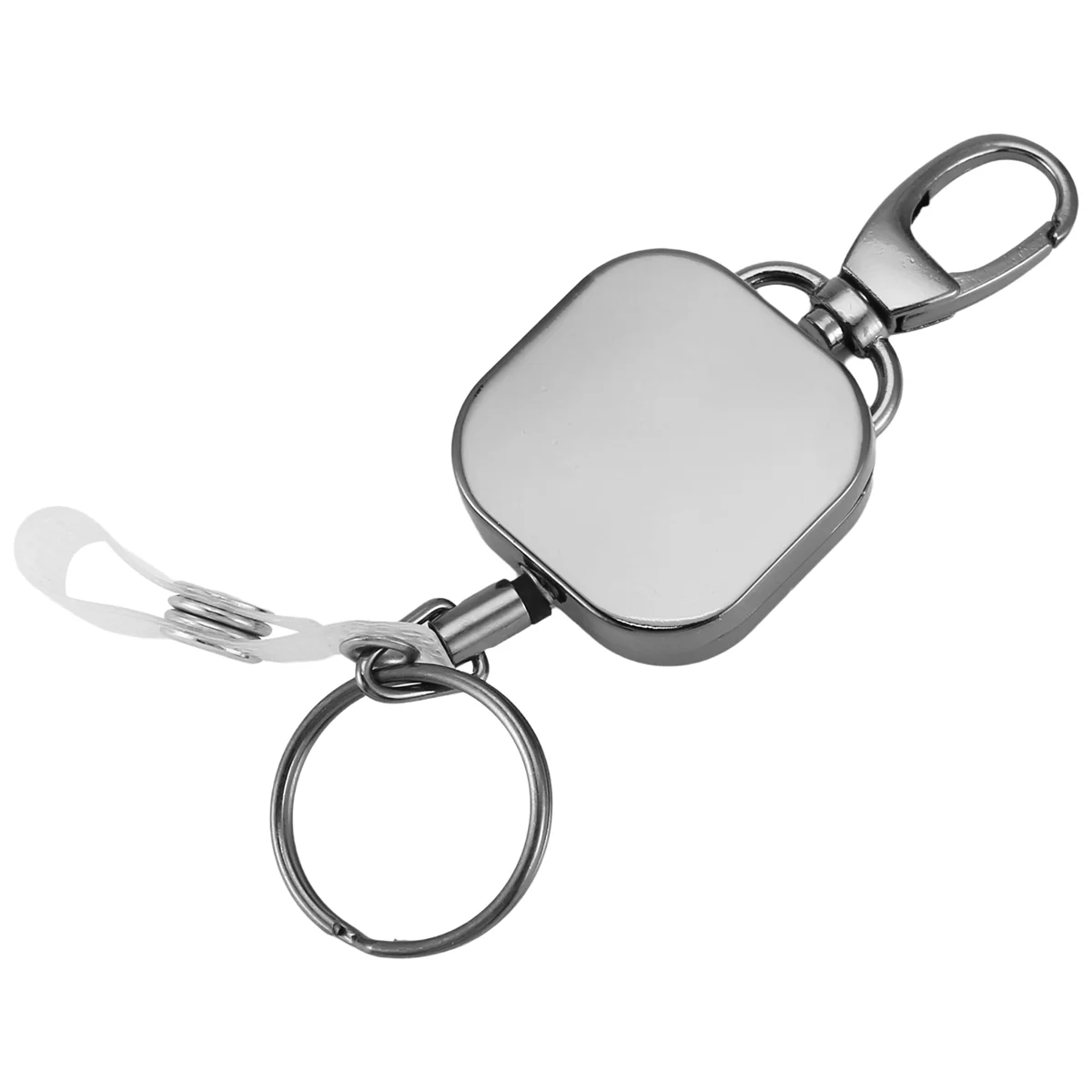 ABQR Heavy Duty Metal Retractable Carabiner Keychain Belt Badge Reels Clip 28.3Inch Reinforced Steel Wire Cord
ABQR Heavy Duty Metal Retractable Carabiner Keychain Belt Badge Reels Clip 28.3Inch Reinforced Steel Wire Cord