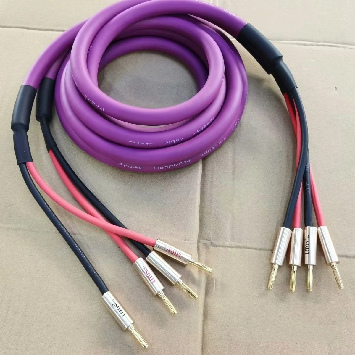 UK Proac Response 6n Oxygen Free Copper 6 Square Speaker Cable OFC Oxygen Free Copper Speaker Cable Fever Speaker Cable
UK Proac Response 6n Oxygen Free Copper 6 Square Speaker Cable OFC Oxygen Free Copper Speaker Cable Fever Speaker Cable