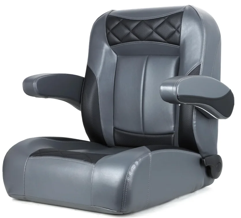 Premium Reclining Pontoon High Back & Low Back Captain's Chair Boat Bucket Seat with Removable Armrest
Premium Reclining Pontoon High Back & Low Back Captain's Chair Boat Bucket Seat with Removable Armrest