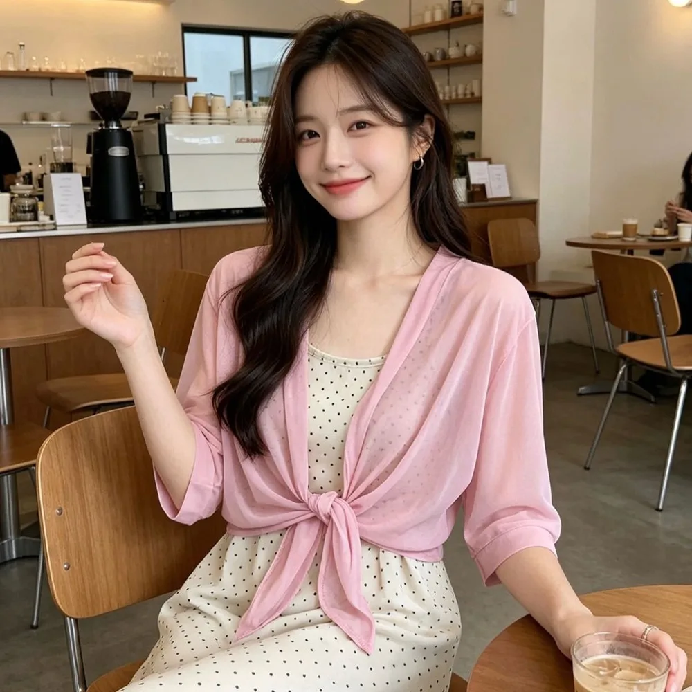Soft Mesh Cardigan Shrug Plus size Casual Short Cover Up Short Breathable Lace Shawl Women
Soft Mesh Cardigan Shrug Plus size Casual Short Cover Up Short Breathable Lace Shawl Women