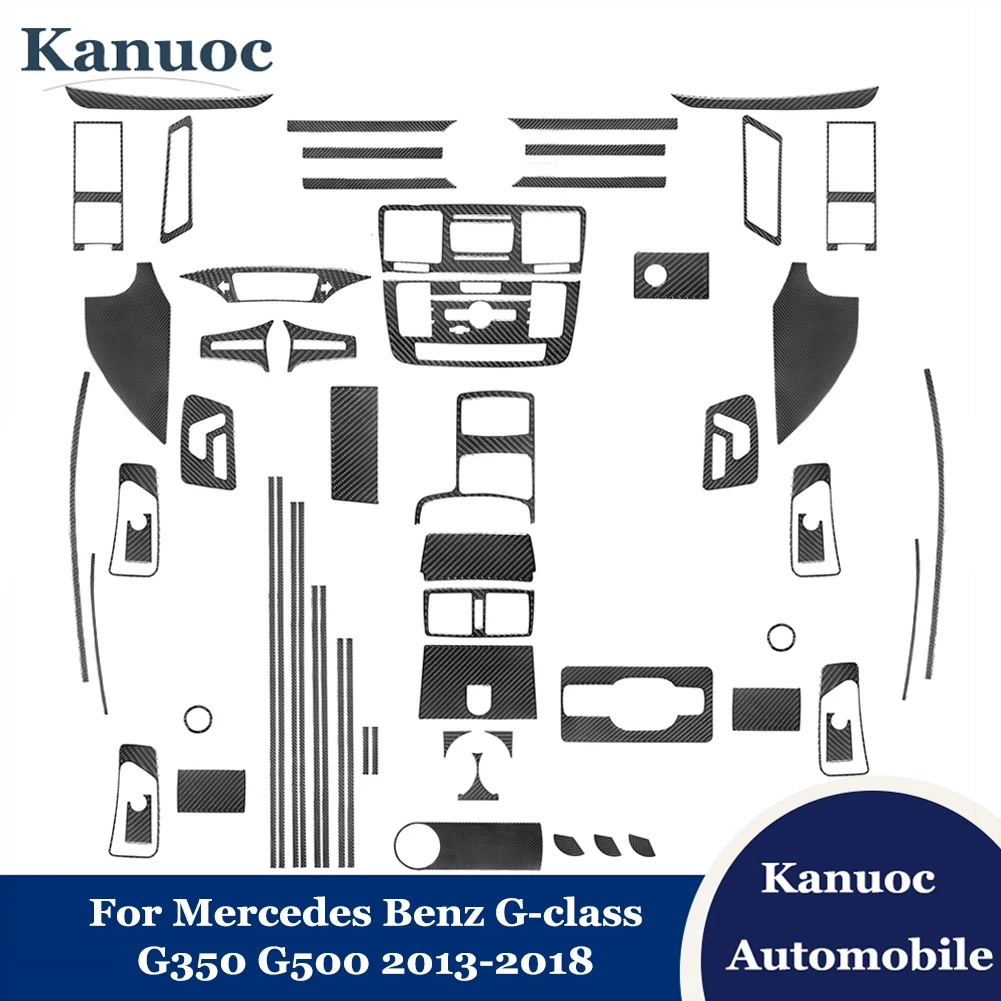 Car Carbon Fiber Black Interior Stickers For Mercedes Benz G-Class G350 G500 2013-2018 Auto Body Trim Decorative Accessories
Car Carbon Fiber Black Interior Stickers For Mercedes Benz G-Class G350 G500 2013-2018 Auto Body Trim Decorative Accessories